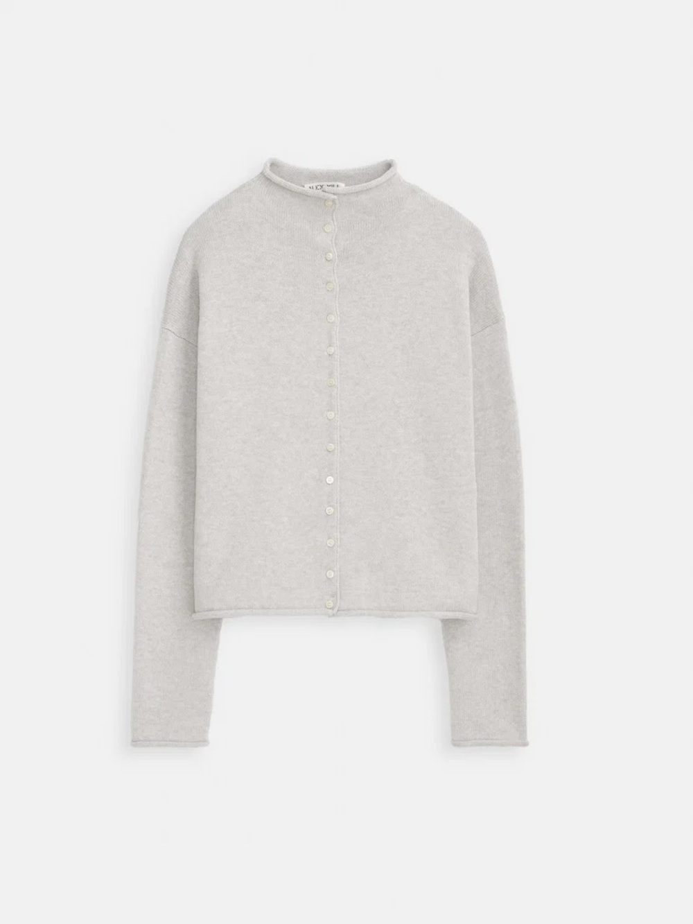Alex Mill Taylor Cardigan in Cotton Cashmere - Picture 4 of 11